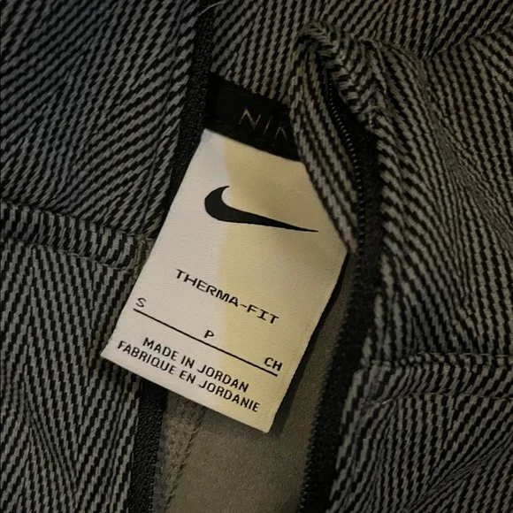 Nike Women's Dark Gray Zip-Up Sweater - Picture 2 of 2